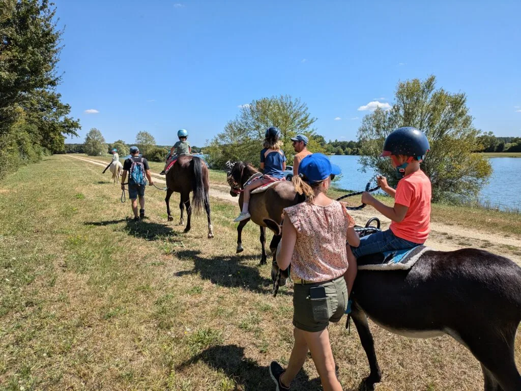 Agritourisme autour du plan d'eau de Saint-Genou